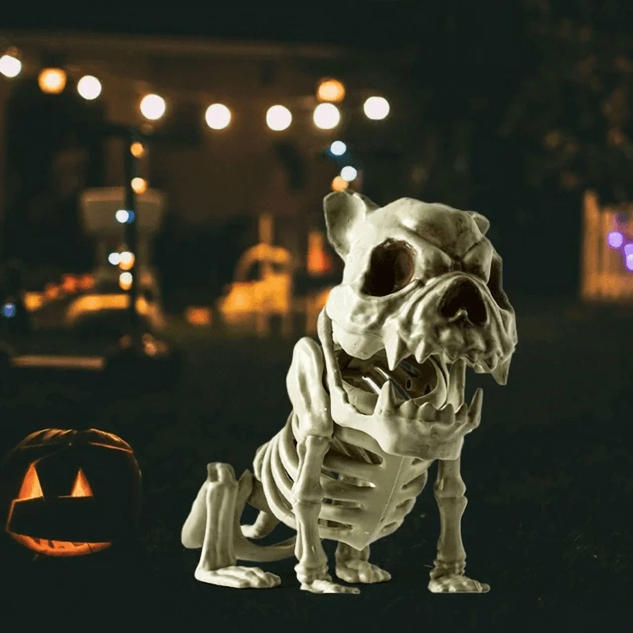 Halloween Decorations Outdoor Halloween Dark Terror Skeleton Decoration Props Set up Ghost House Halloween Decor on Clearance