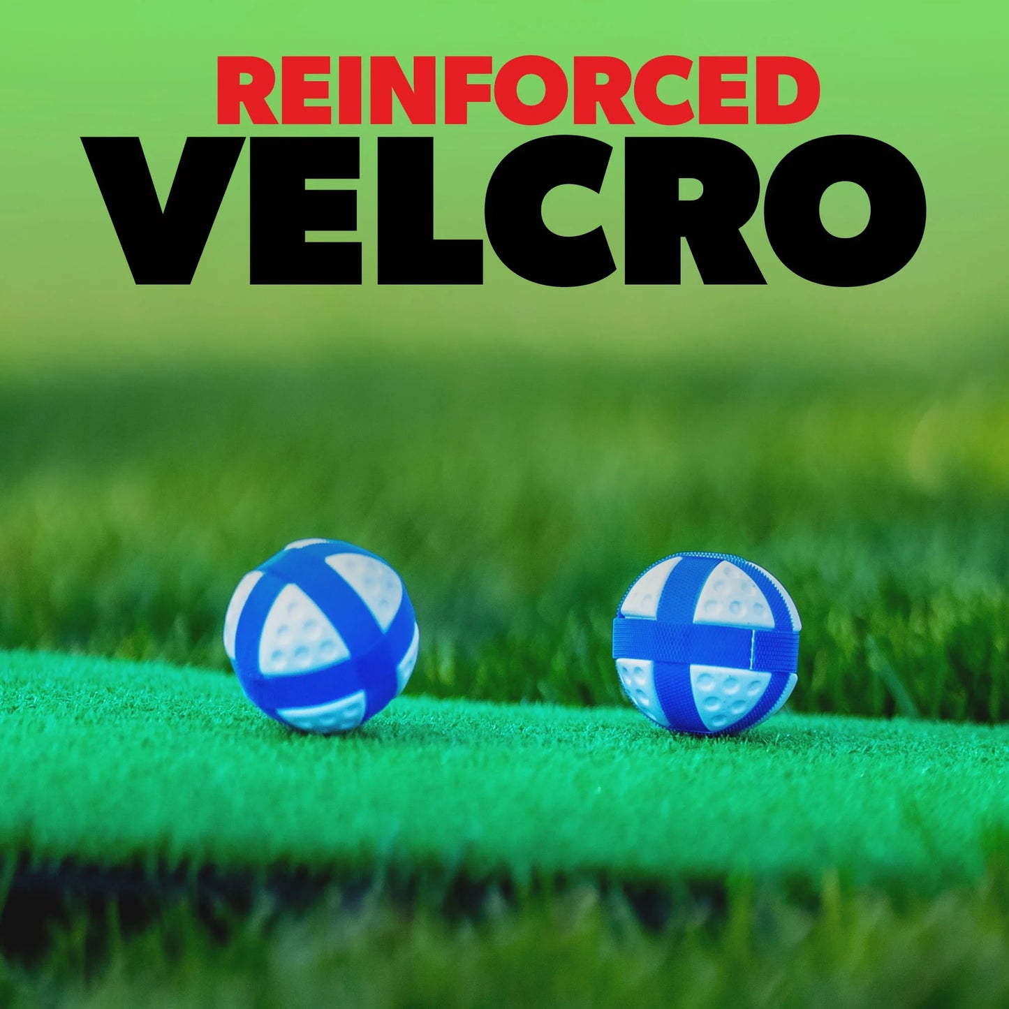 – Backyard Golf Game with 16 Chipping Velcro Balls & Mat, Yard and Outdoor Games Family, Indoor Golf Set for Home, Beach or Party, Lawn Games for Family Outdoor