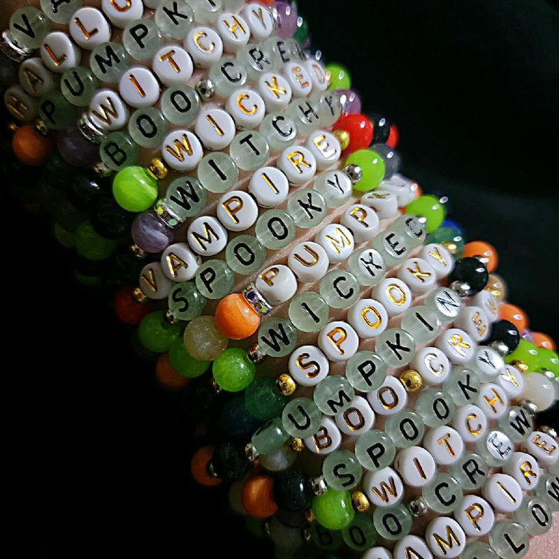 Halloween Bracelet'S (Random Selection) Spooky Halloween Friendship Bracelets