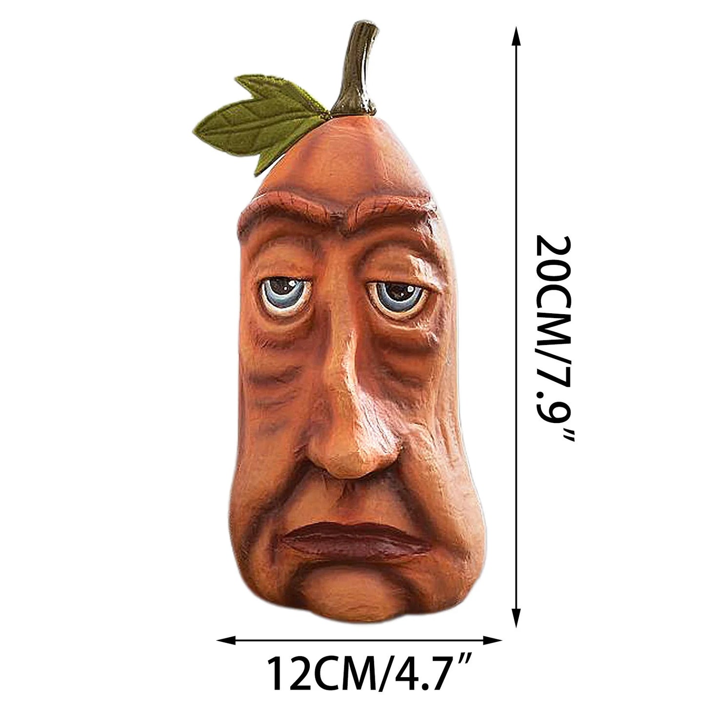 Expressive Pumpkins Fall Decor Funny Face Pumpkins Halloween Pumpkin Decorations Fall Pumpkins Statue Thanksgiving Halloween Decor Home Table Top Decor