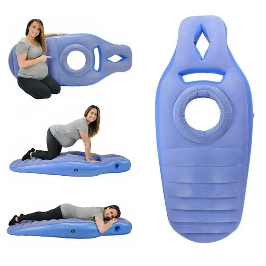 Bump-Support Inflatable Prenatal Yoga Mat Mom&Baby Store Store