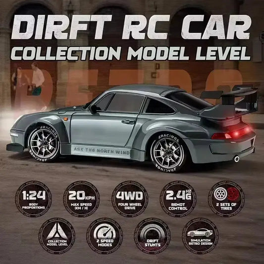 High-Speed LED RC Drift Car 4WD Official Store