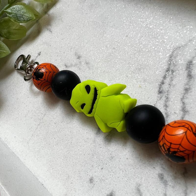 Keychain| Green Guy| Halloween| Spider| Halloween