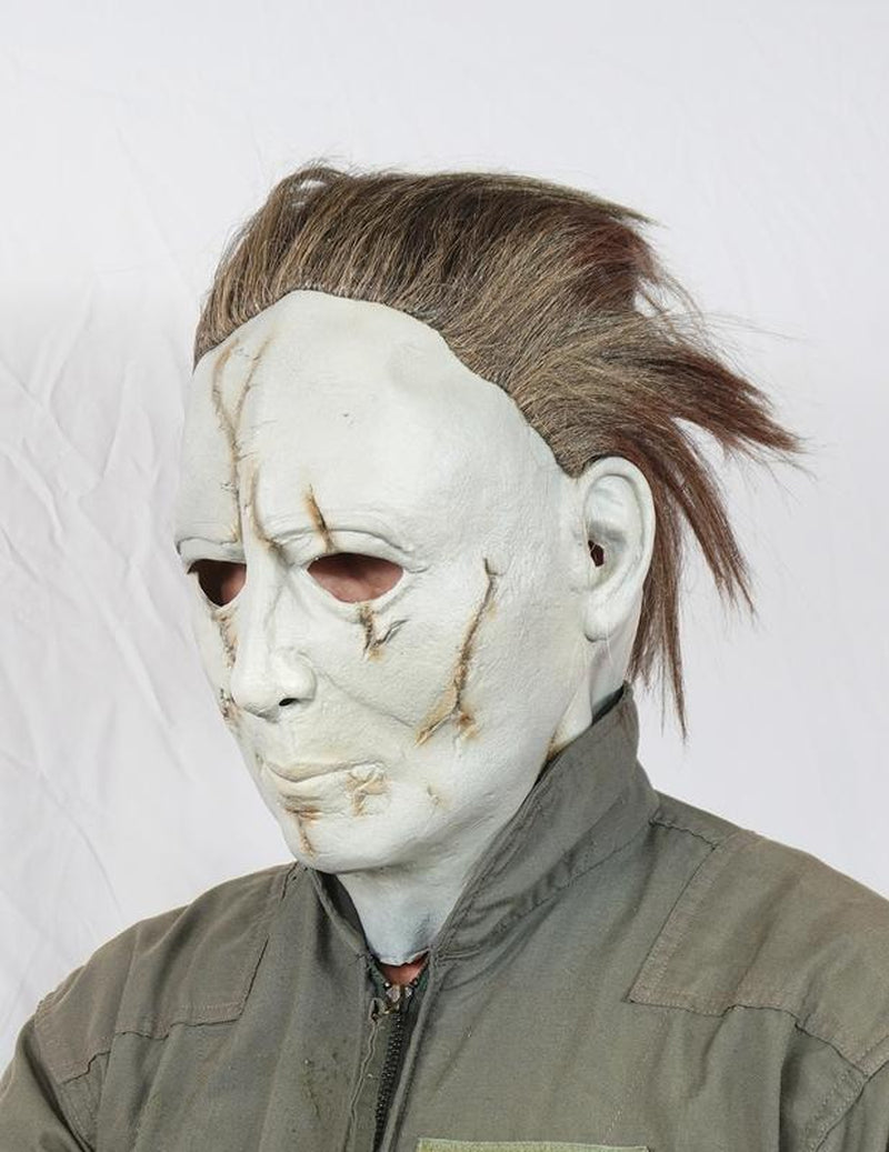 Michael Myers Halloween Cosplay Mask Scary Creepy Halloween Movie Latex Mask Killer #Michaelmyers #Halloween
