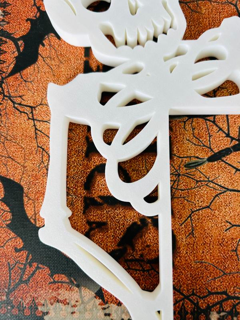 Halloween Decor, Skeleton Door Topper, Halloween Decoration