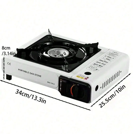 1 Piece Portable Outdoor Household Mini Cassette Stove Small Outdoor Camping Style Gas Stove Portable Gas Gas Stove Barbecue Plate Bbq Fried Meat Plate