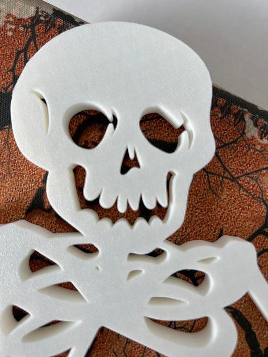 Halloween Decor, Skeleton Door Topper, Halloween Decoration