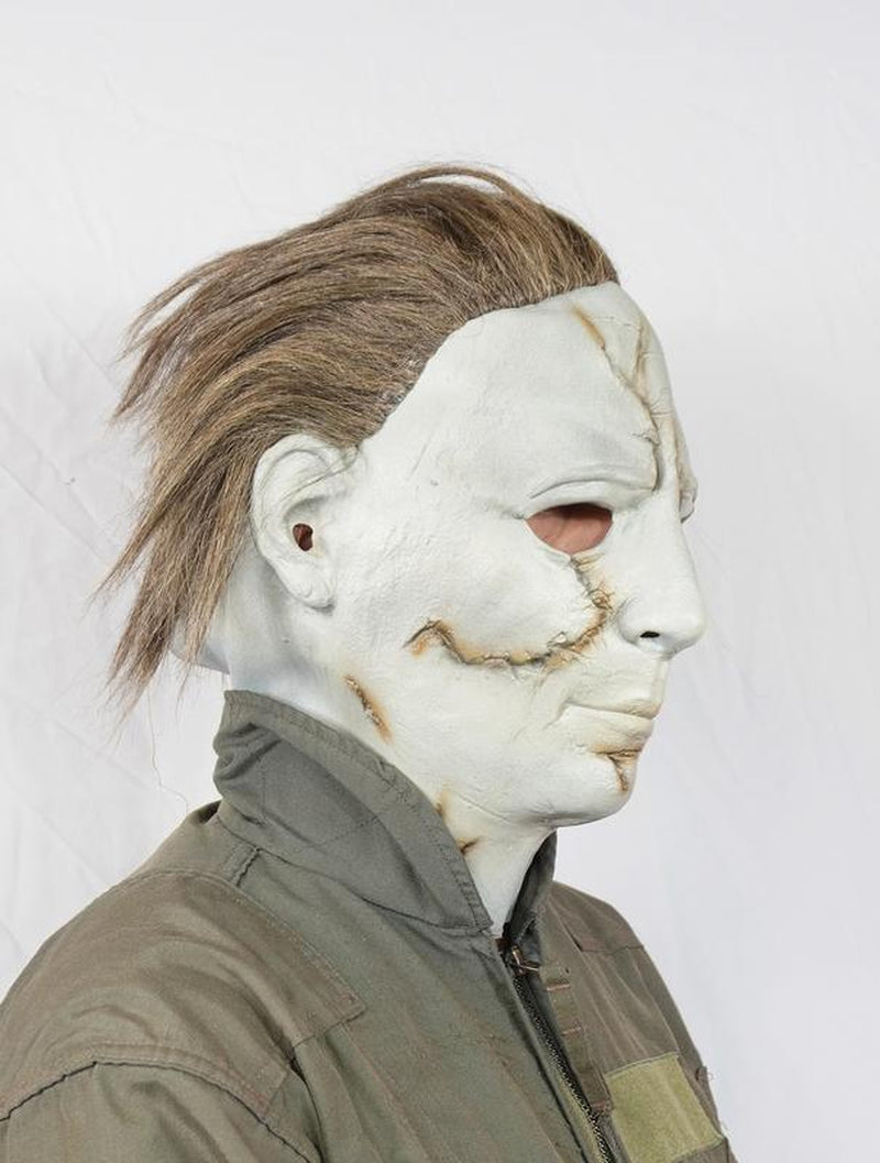 Michael Myers Halloween Cosplay Mask Scary Creepy Halloween Movie Latex Mask Killer #Michaelmyers #Halloween