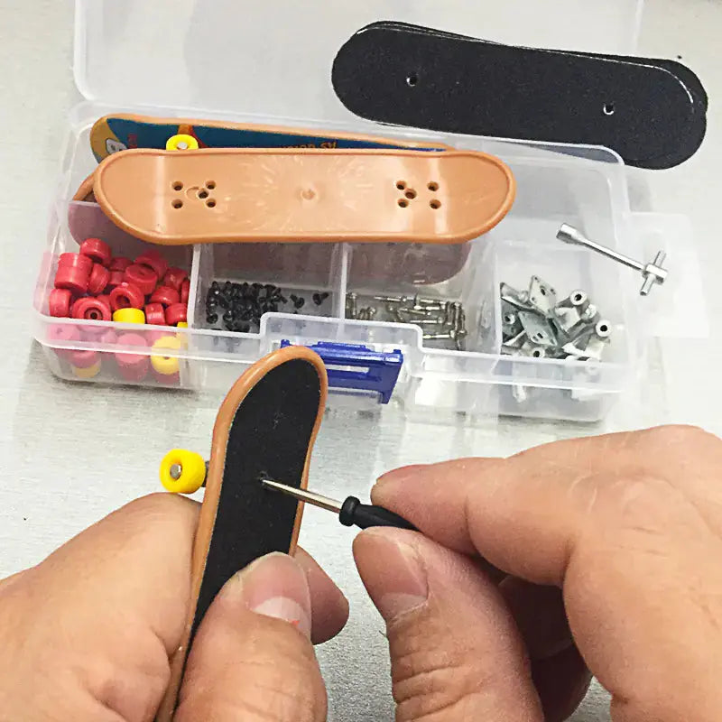 Finger Skateboard DIY Set with Tools and Accessories Berkshaw
