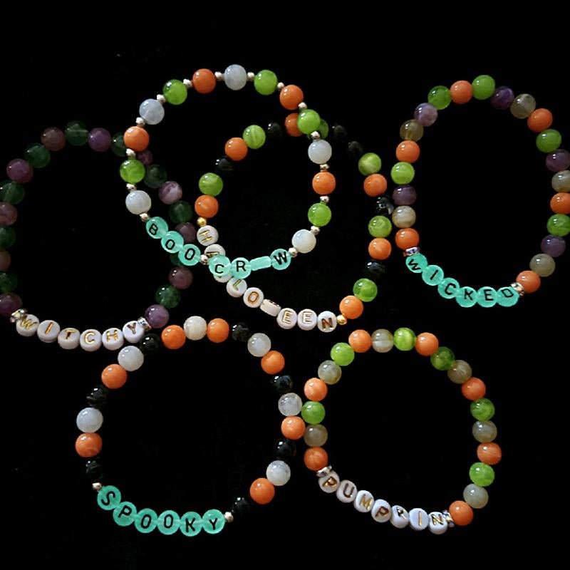 Halloween Bracelet'S (Random Selection) Spooky Halloween Friendship Bracelets