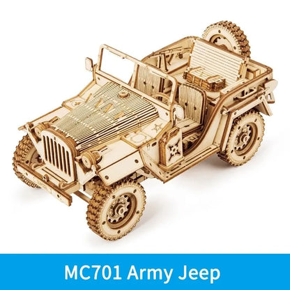 Robotime ROKR Train Model 3D Wooden Puzzle Toy Assembly New Fashion Home Store