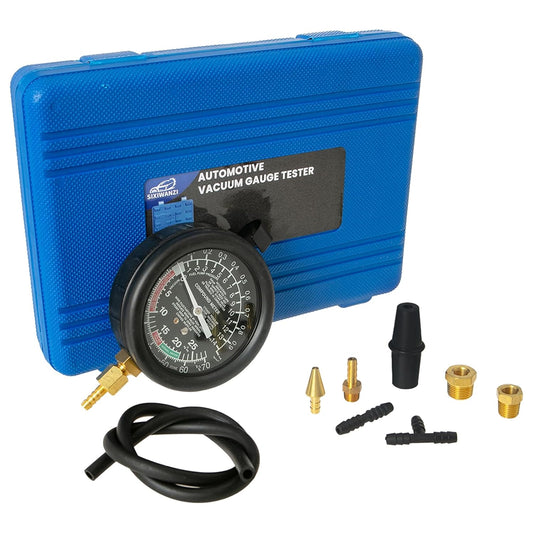 Vacuum Gauge, Universal Vacuum Gauge Automotive Kit for Car & Truck