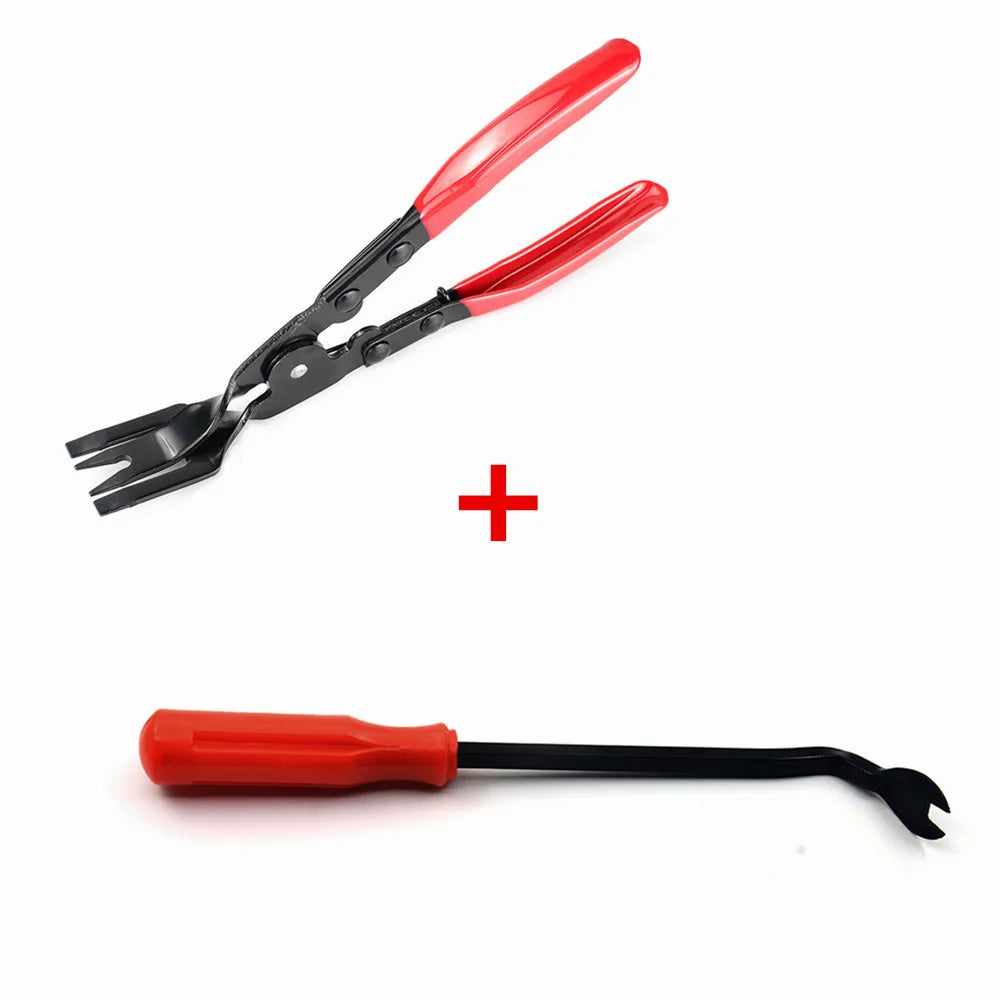 Car Headlight Repair Installation Tool Trim Clip Removal Pliers Panel Fascia Dash Upholstery Remover Hand-Held Disassembly Tool