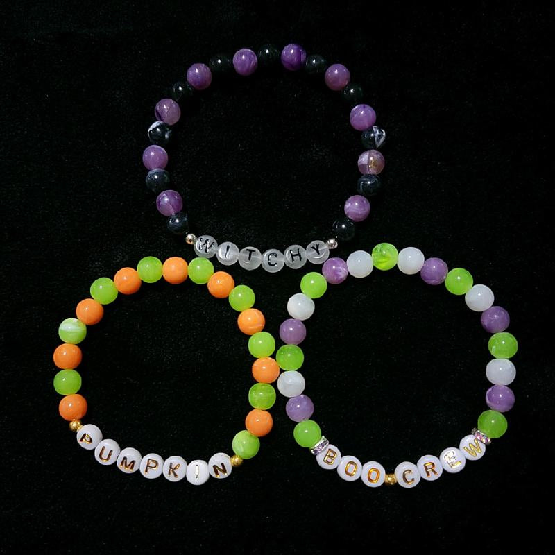 Halloween Bracelet'S (Random Selection) Spooky Halloween Friendship Bracelets