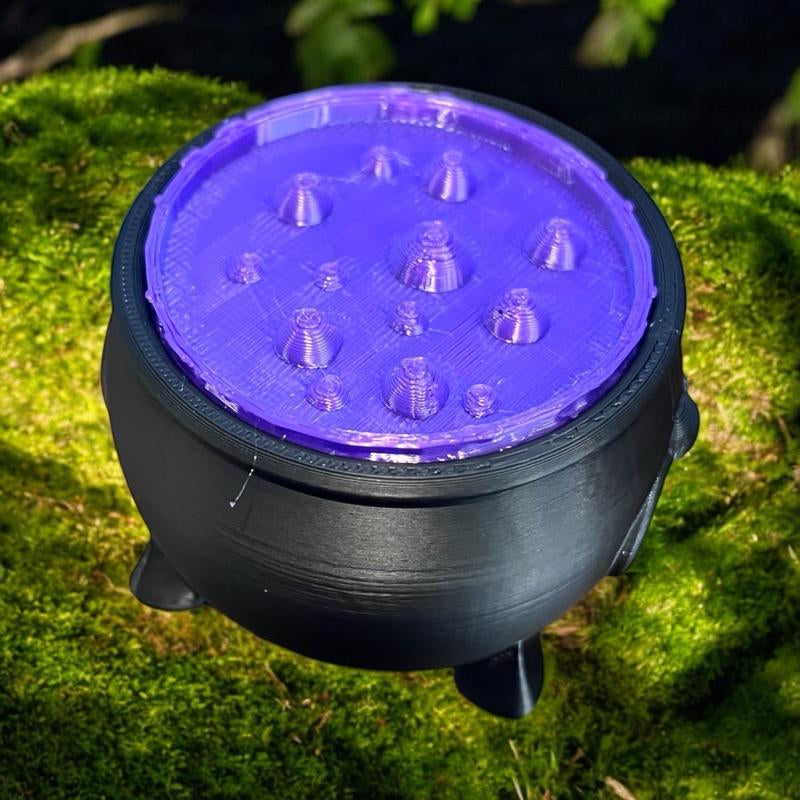 Collectible Mini Spooky Cauldron for Halloween Decor