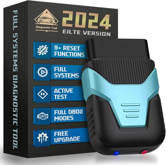 HUMZOR Z100 Car Full System Diagnosis Tool Bluetooth V5.2 Reader Erase Codes Live Data System Status OBD Scanner Multi-Language