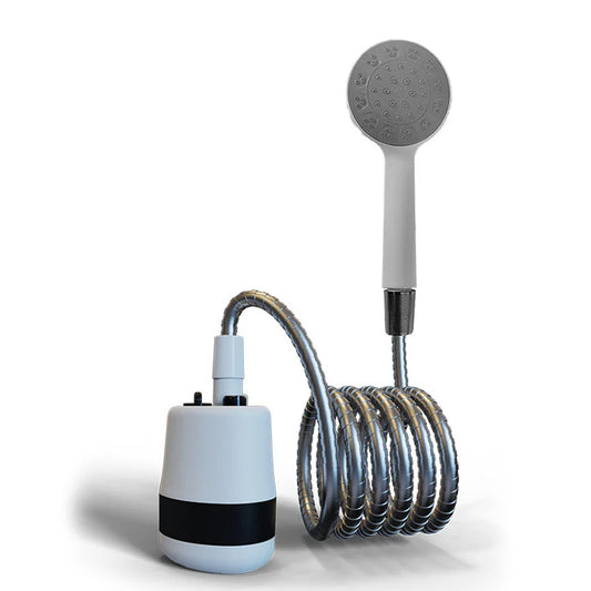 Portable Outdoor Rechargeable Shower Sponge for Home Travel Dorm Rural Use