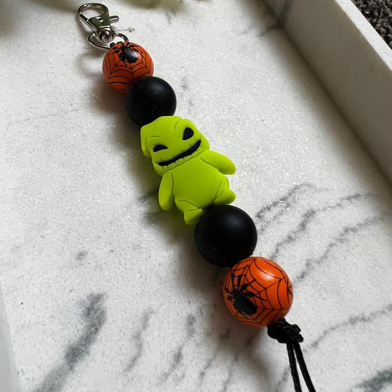 Keychain| Green Guy| Halloween| Spider| Halloween