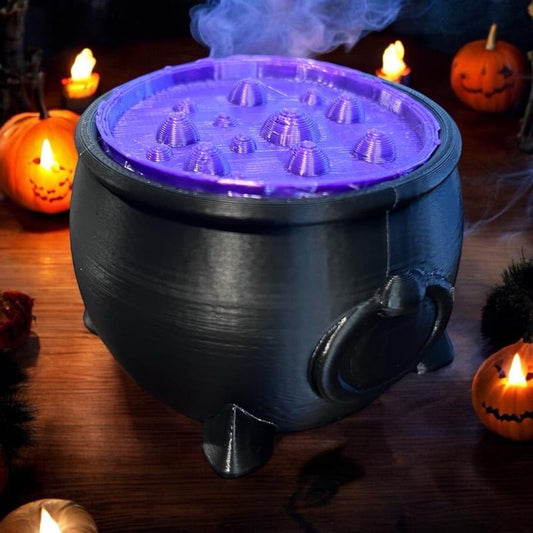 Collectible Mini Spooky Cauldron for Halloween Decor