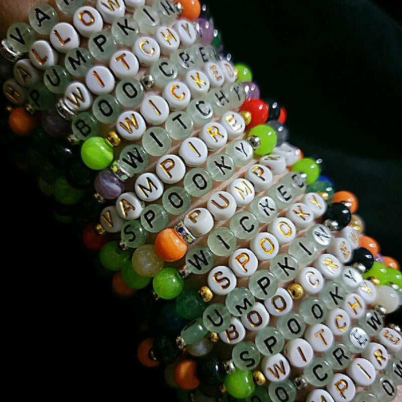 Halloween Bracelet'S (Random Selection) Spooky Halloween Friendship Bracelets