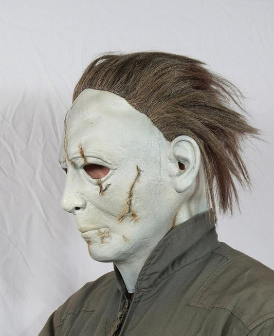 Michael Myers Halloween Cosplay Mask Scary Creepy Halloween Movie Latex Mask Killer #Michaelmyers #Halloween