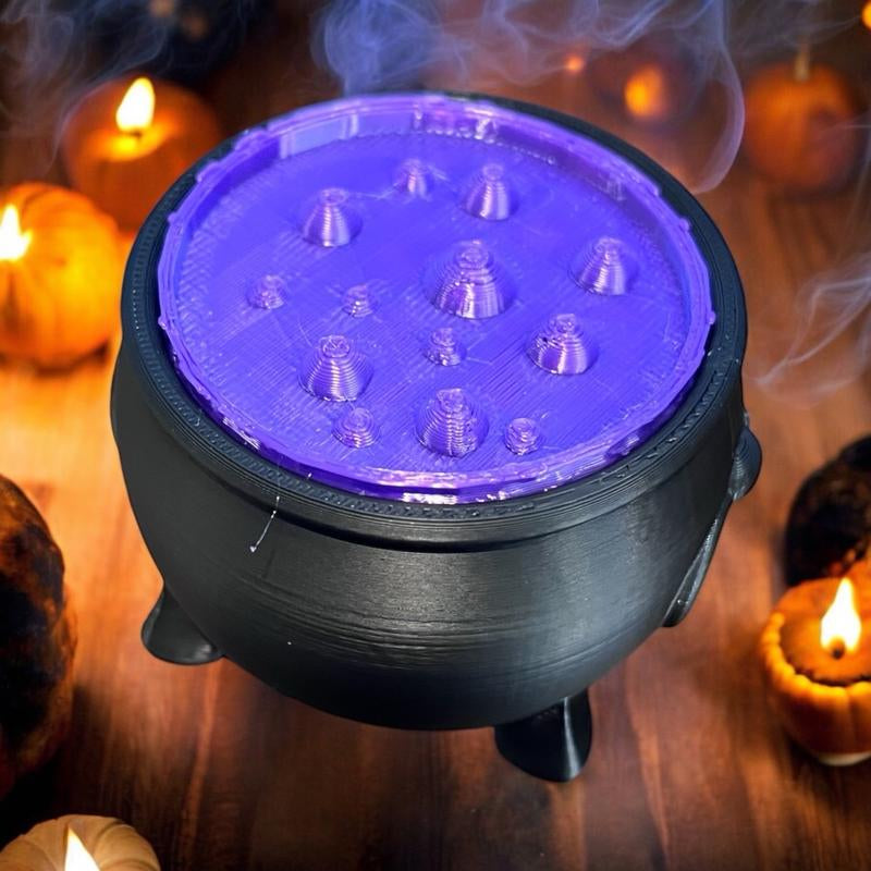 Collectible Mini Spooky Cauldron for Halloween Decor