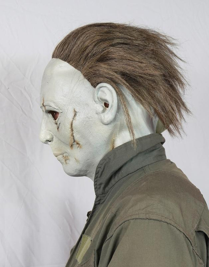 Michael Myers Halloween Cosplay Mask Scary Creepy Halloween Movie Latex Mask Killer #Michaelmyers #Halloween