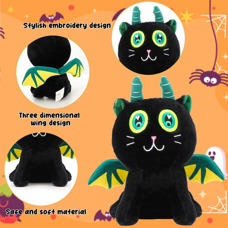 Halloween Pumpkin and Bat Stuffed Toys, Halloween Gift Decorations, My First Halloween Pumpkin Toys