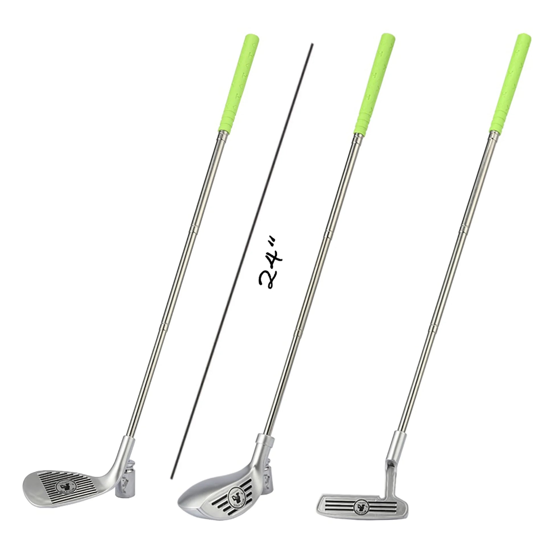 Golf Game Chipping Mat and Accessories, Training and Practice Golf Travel Set for Kids and Adults, Indoor and Outdoor Hitting Mat and Golf Clubs with Sticky Balls for Kids 3+
