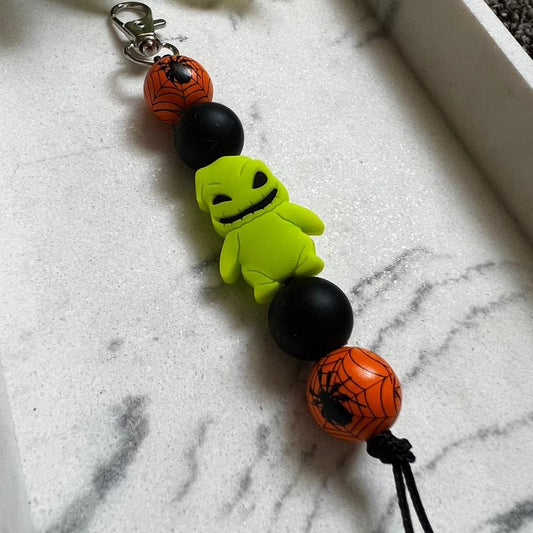 Keychain| Green Guy| Halloween| Spider| Halloween