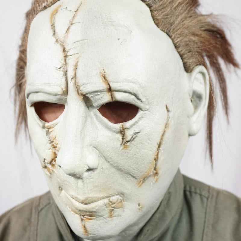Michael Myers Halloween Cosplay Mask Scary Creepy Halloween Movie Latex Mask Killer #Michaelmyers #Halloween
