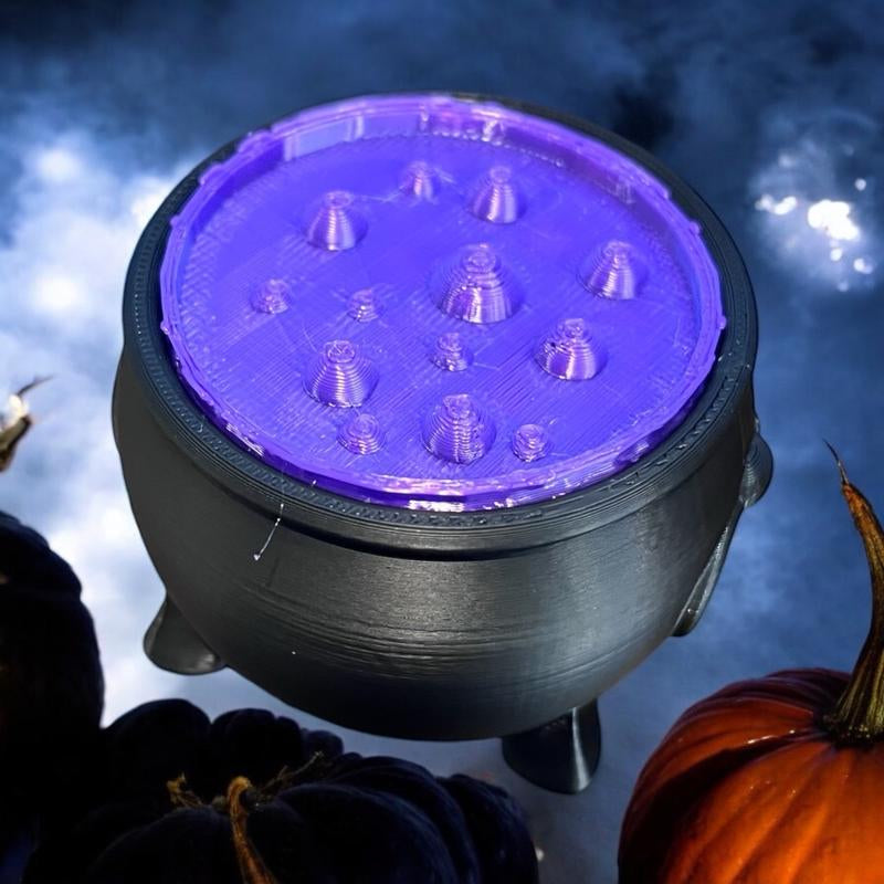 Collectible Mini Spooky Cauldron for Halloween Decor