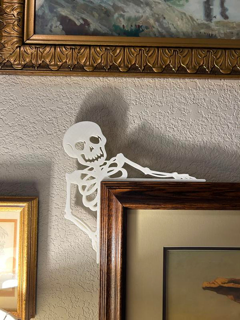 Halloween Decor, Skeleton Door Topper, Halloween Decoration