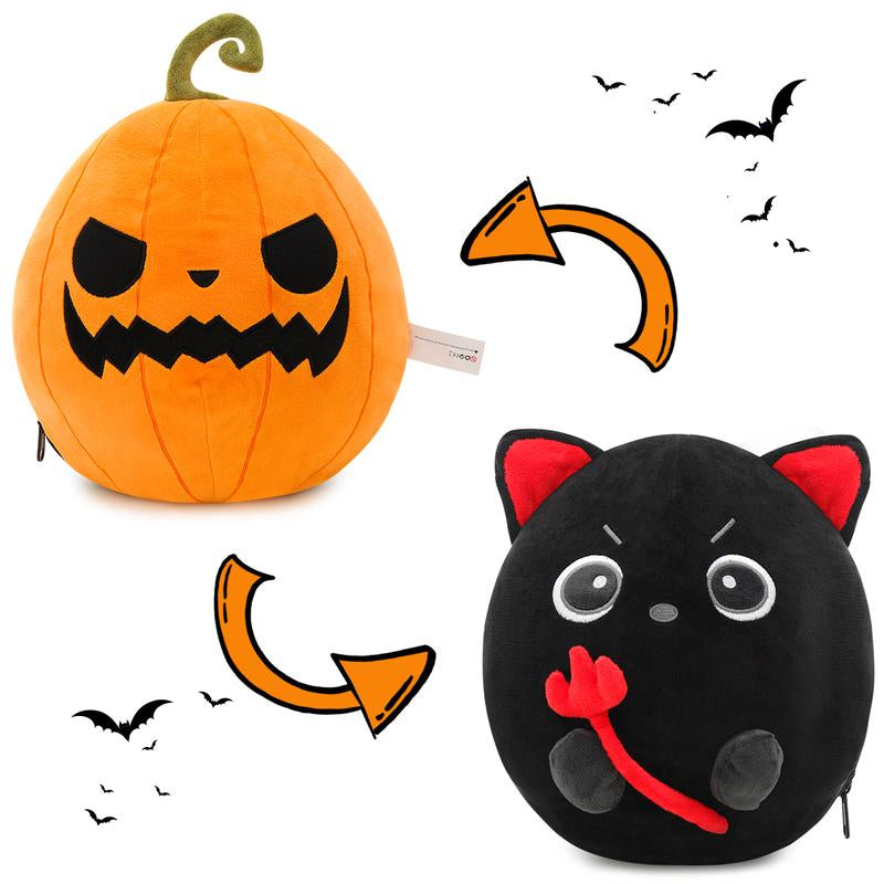Halloween Pumpkin and Bat Stuffed Toys, Halloween Gift Decorations, My First Halloween Pumpkin Toys