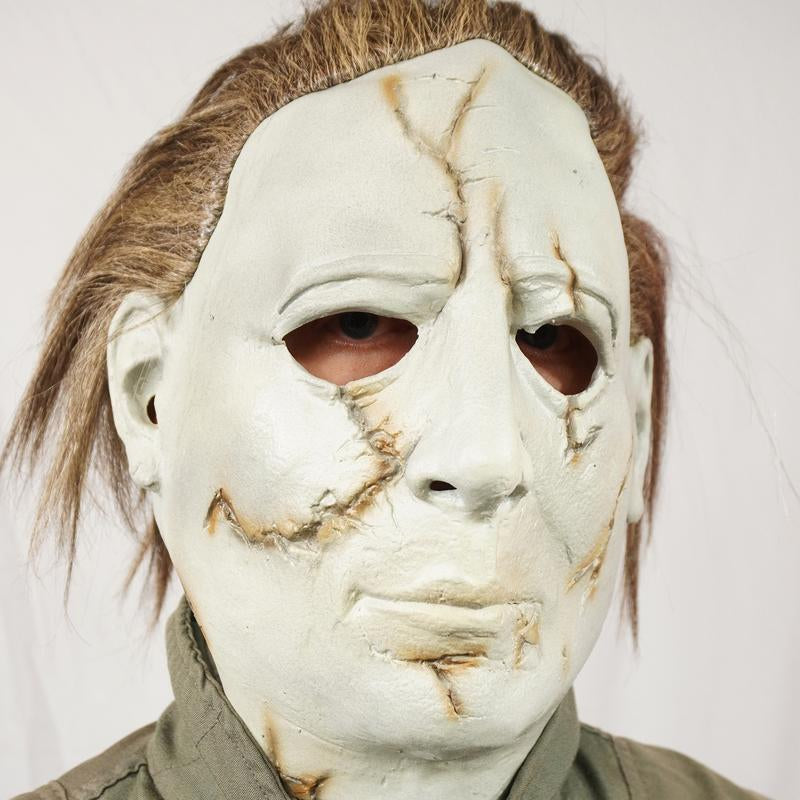 Michael Myers Halloween Cosplay Mask Scary Creepy Halloween Movie Latex Mask Killer #Michaelmyers #Halloween