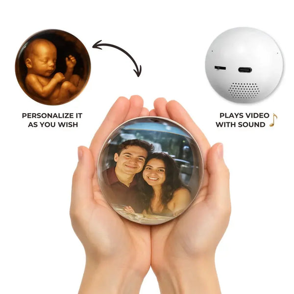 VisionSphere 3D – Mesmerizing Crystal Ball Video Display Shop 00001111 Store
