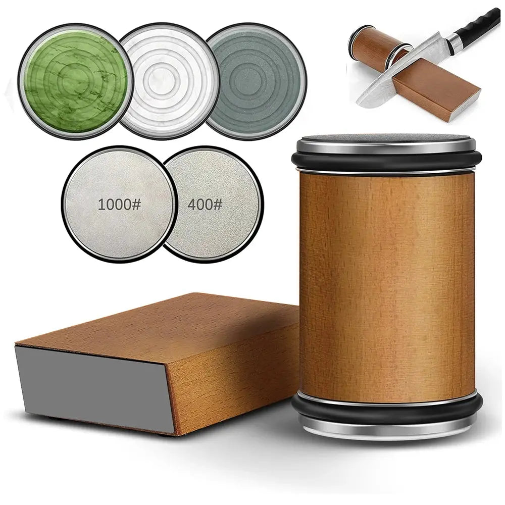 Razor Ready: Magnetic Rolling Knife Sharpener Good Kitchen Tools Store