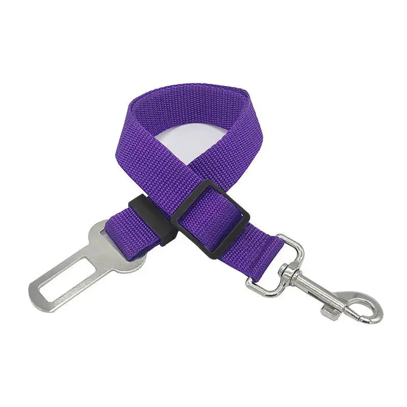 Adjustable Pet Car Seat Belt – Secure Harness Clip for Dogs & Cats During Travel Shop5881202 Store