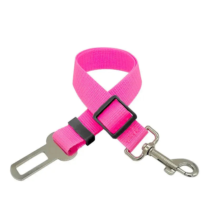 Adjustable Pet Car Seat Belt – Secure Harness Clip for Dogs & Cats During Travel Shop5881202 Store