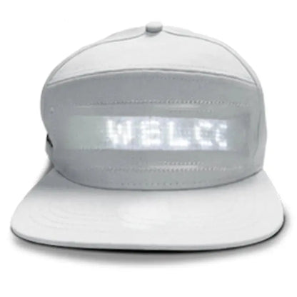 Glow-in-the-Dark LED Cap – Stand Out at Concerts & Parties! Yuchao Cosplay Store Store