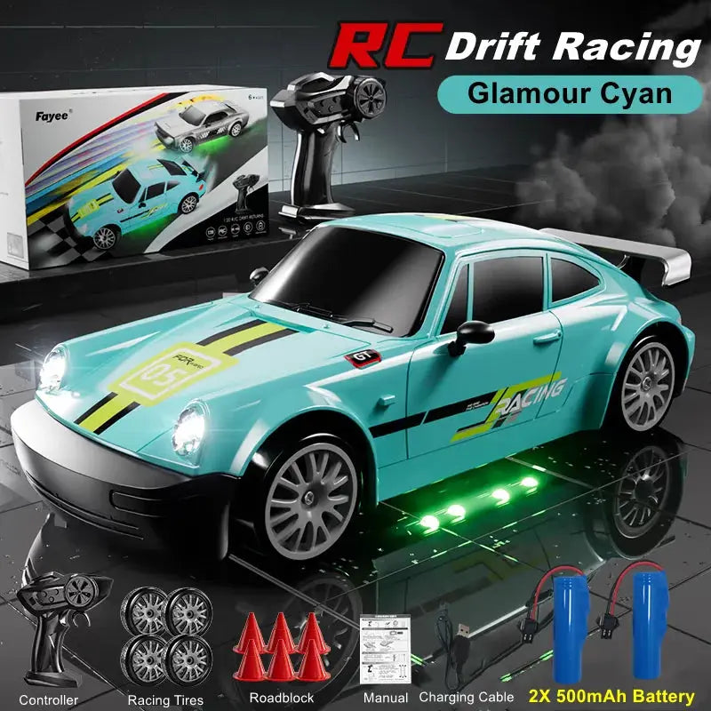 High-Speed LED RC Drift Car 4WD Official Store