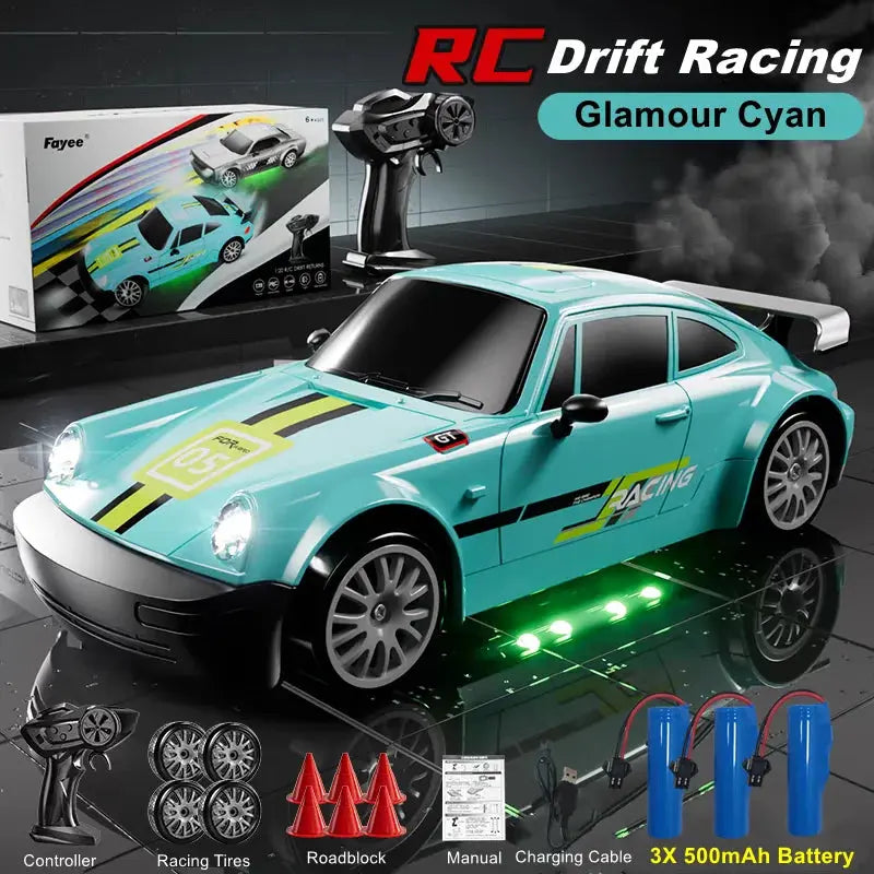 High-Speed LED RC Drift Car 4WD Official Store