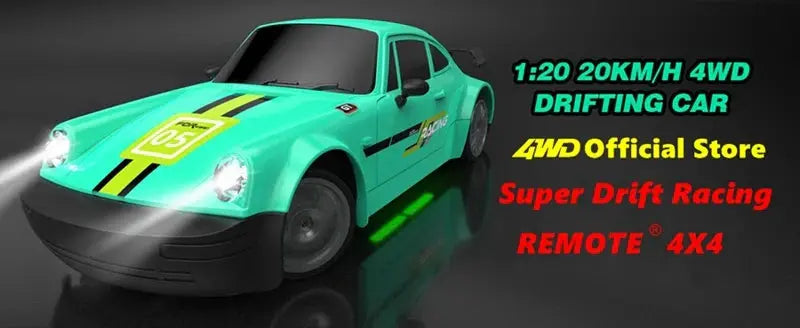 High-Speed LED RC Drift Car 4WD Official Store