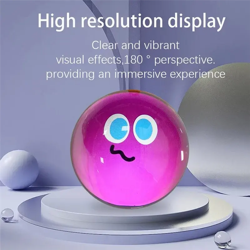 VisionSphere 3D – Mesmerizing Crystal Ball Video Display Shop 00001111 Store