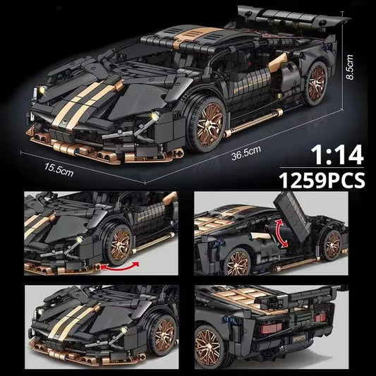 Building Blocks Racing Sports Car Model Shop1104459090 Store