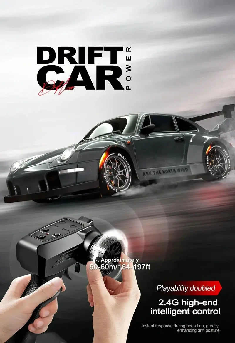 High-Speed LED RC Drift Car 4WD Official Store