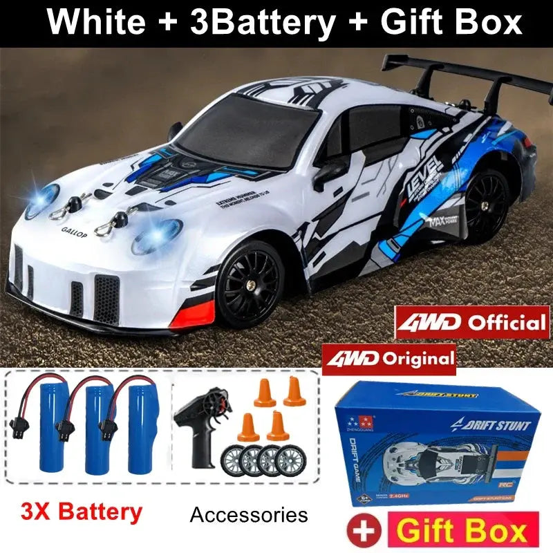 High-Speed LED RC Drift Car 4WD Official Store