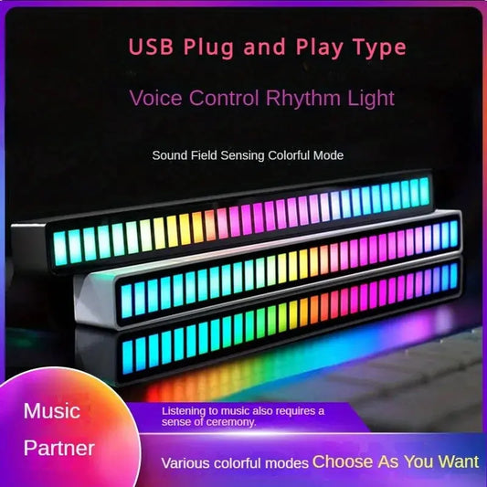 Colorful Sound-Activated LED Light Bars New Fashion Home Store