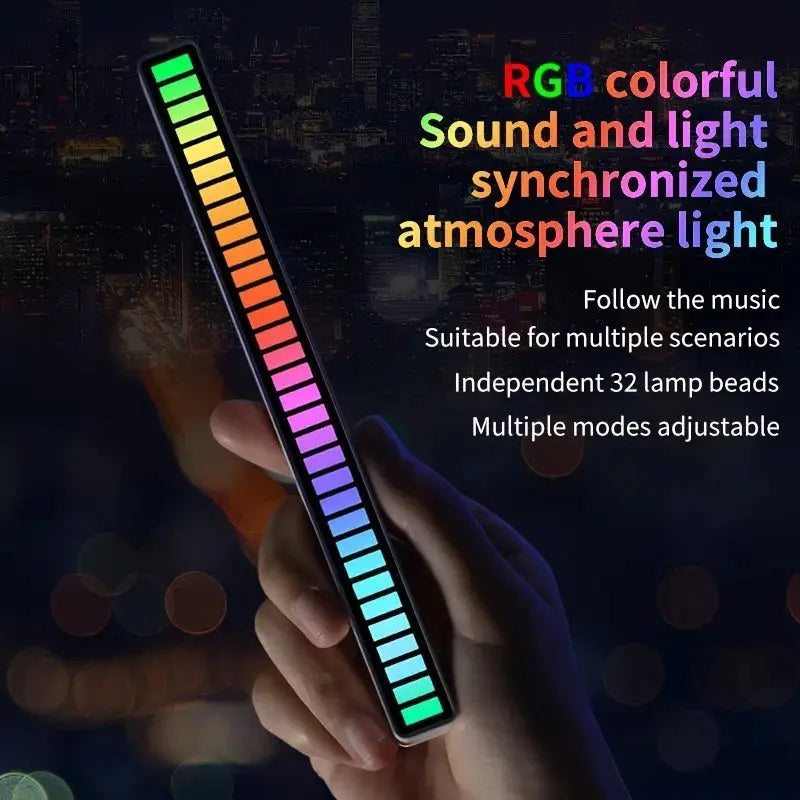 Colorful Sound-Activated LED Light Bars New Fashion Home Store
