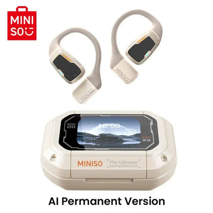 Translator Earphone  MINISO M98 AI Wireless Headphones Office Chat Headset ASMR Headset DIY APP AI Wireless Headphones with Mi SQ Tech Audio Store